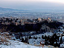 Granada y la Alhambra nevadas (27-1-2005)
Granada